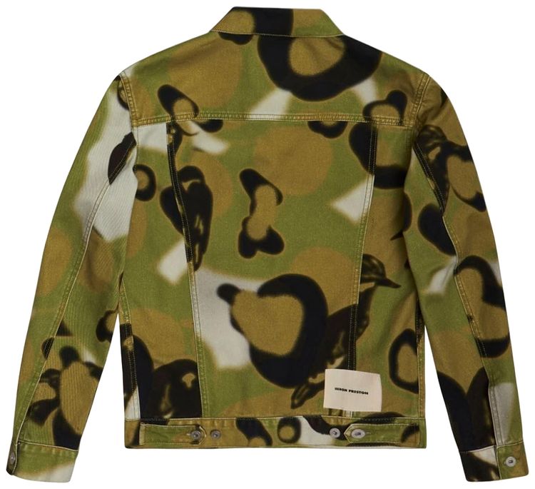 Heron Preston Camo Jacket Green