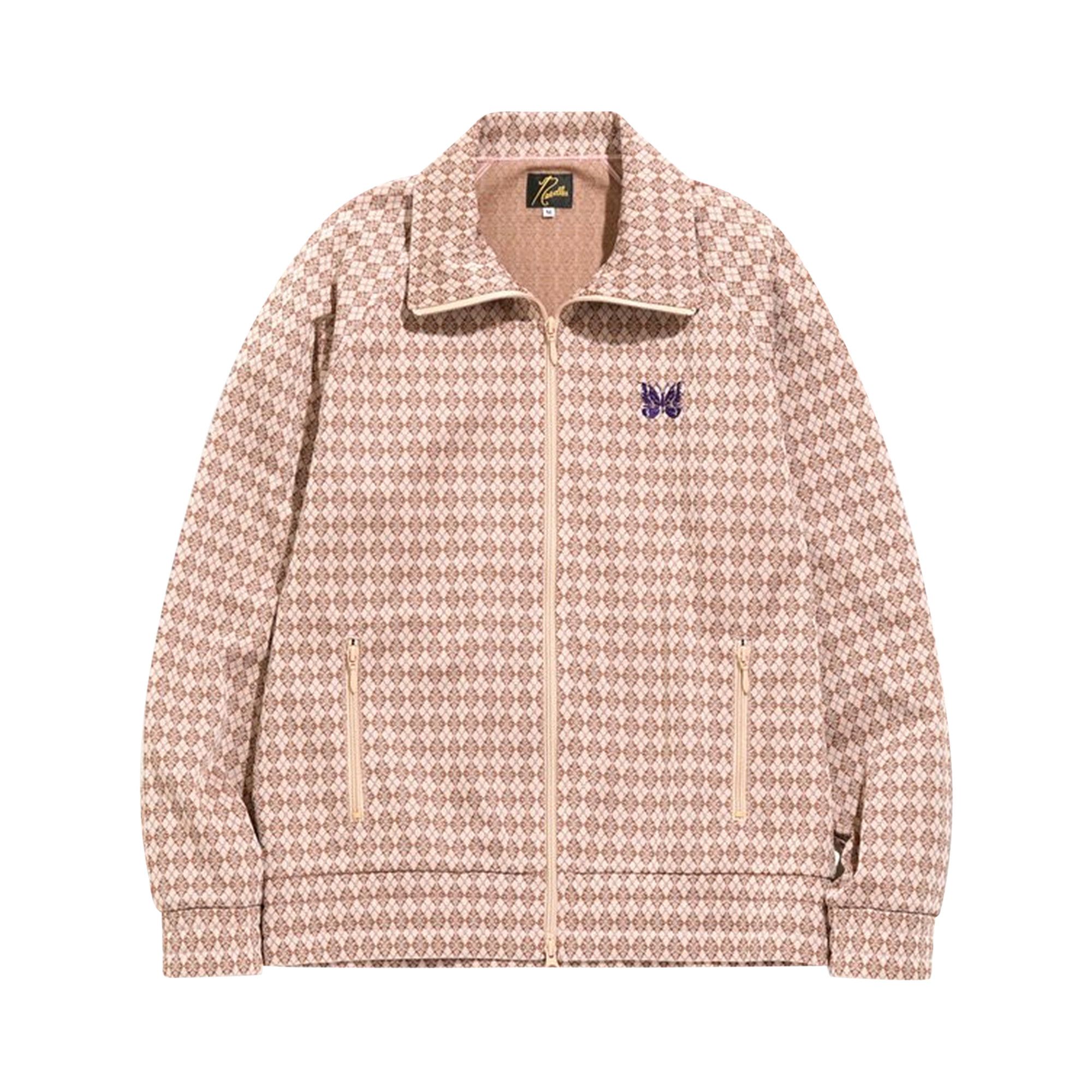 Buy Needles Track Jacket 'Argyle' - JO219C ARGY | GOAT