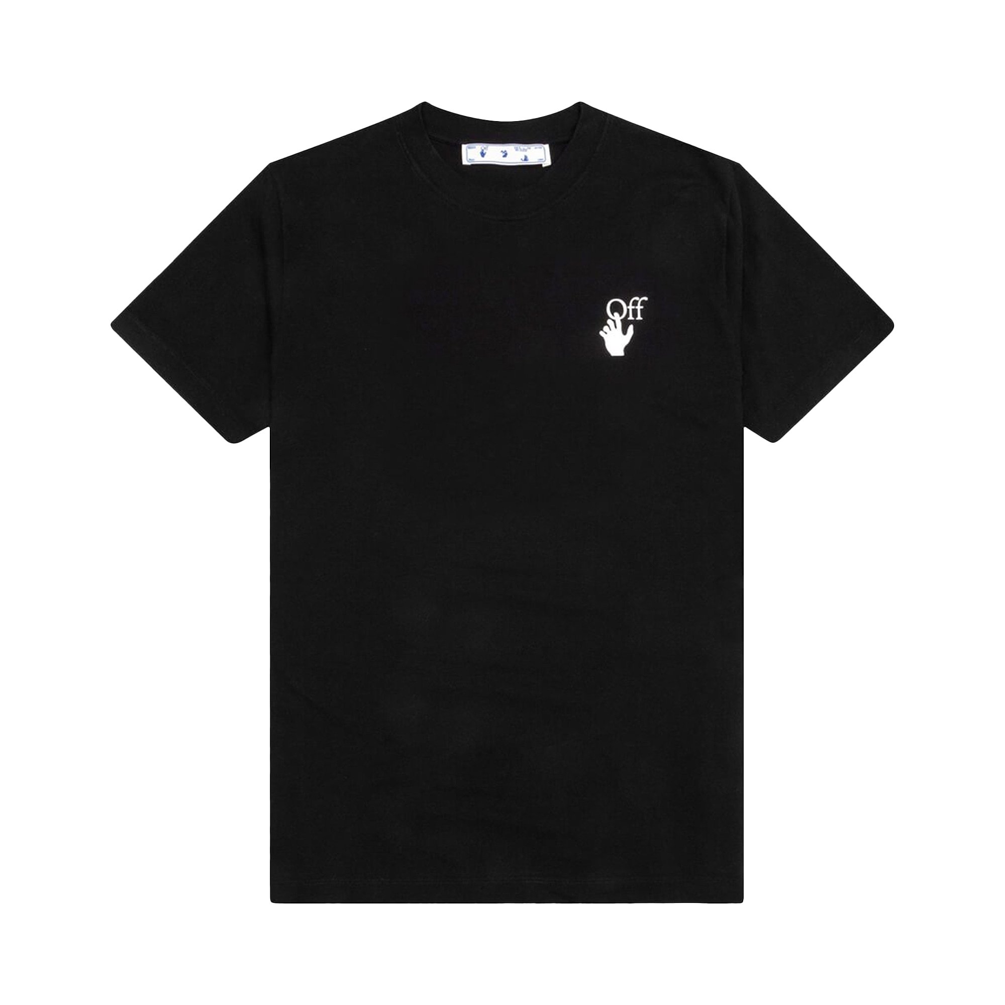 Off-White Caravaggio Lute Short-Sleeve Slim Tee 'Black'