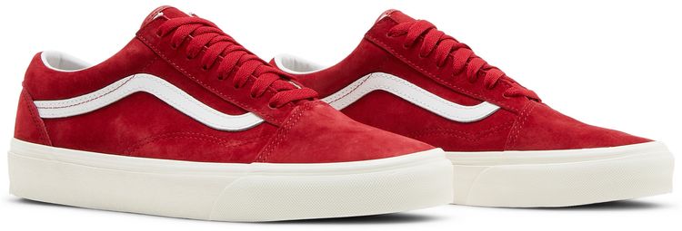 Vans Old Skool Pig Suede   Chili Pepper