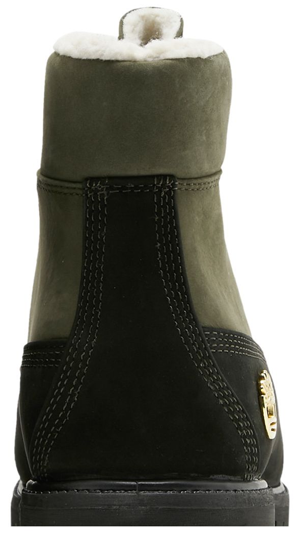 Timberland 6 Inch Fleece Lined Waterproof Boot Black Grape Leaf