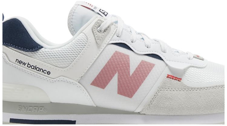 New Balance 574 White Natural Indigo