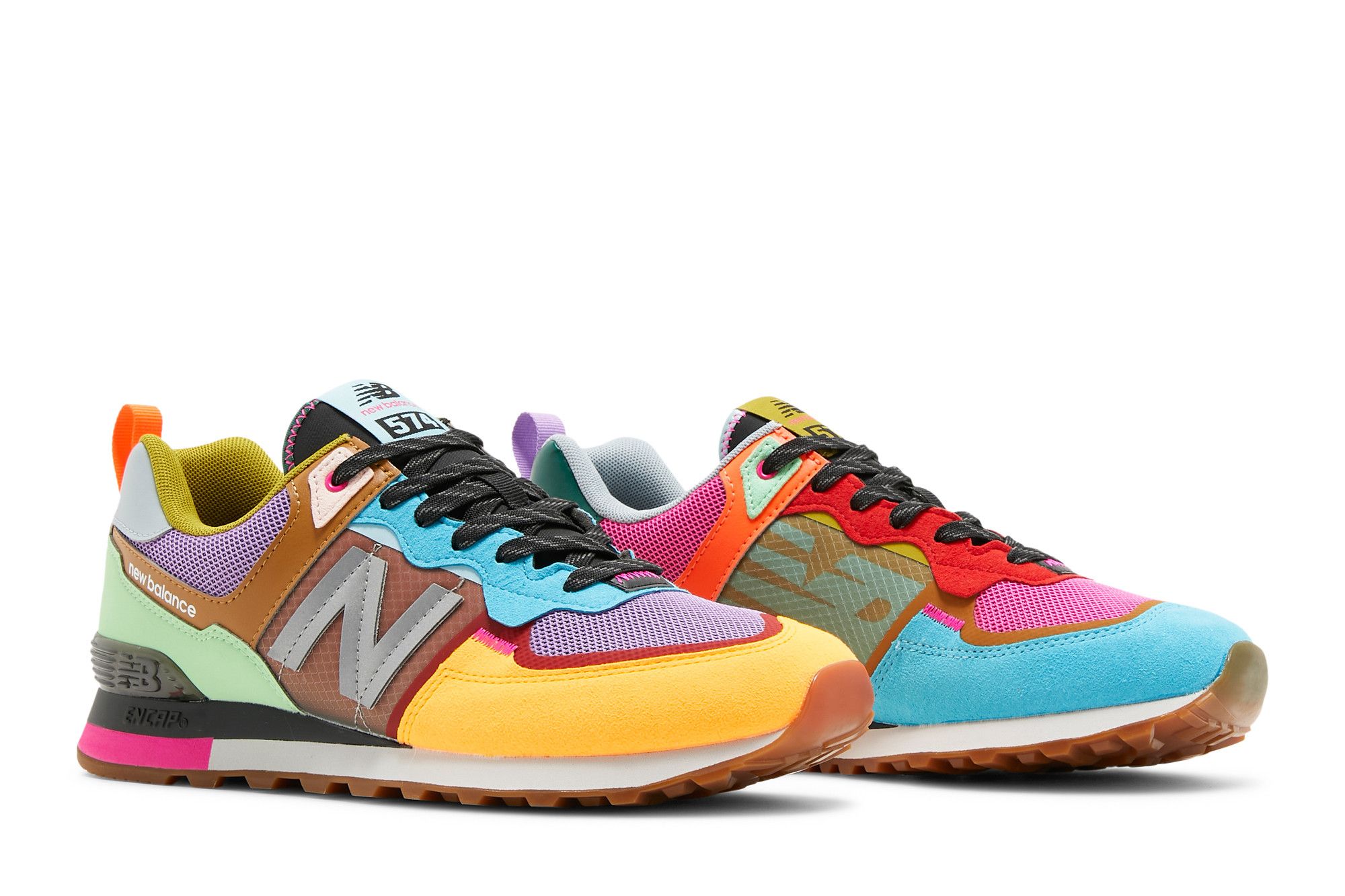 New balance wl574 multicolor shop