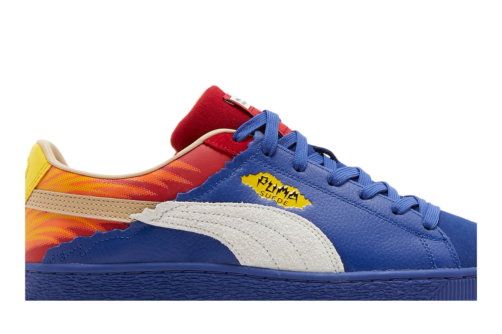 Puma suede black firecracker discount