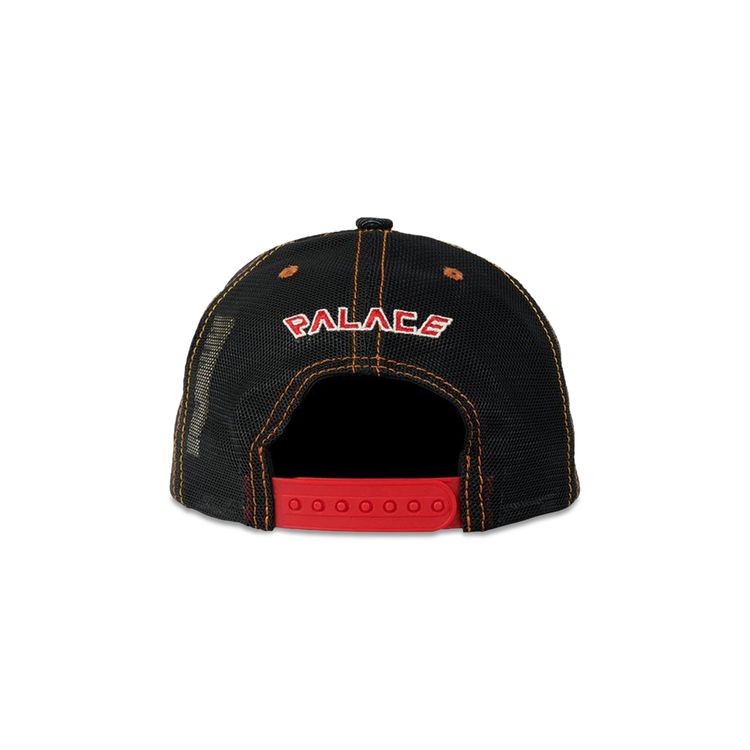 Palace x Evisu Denim Trucker Hat Indigo
