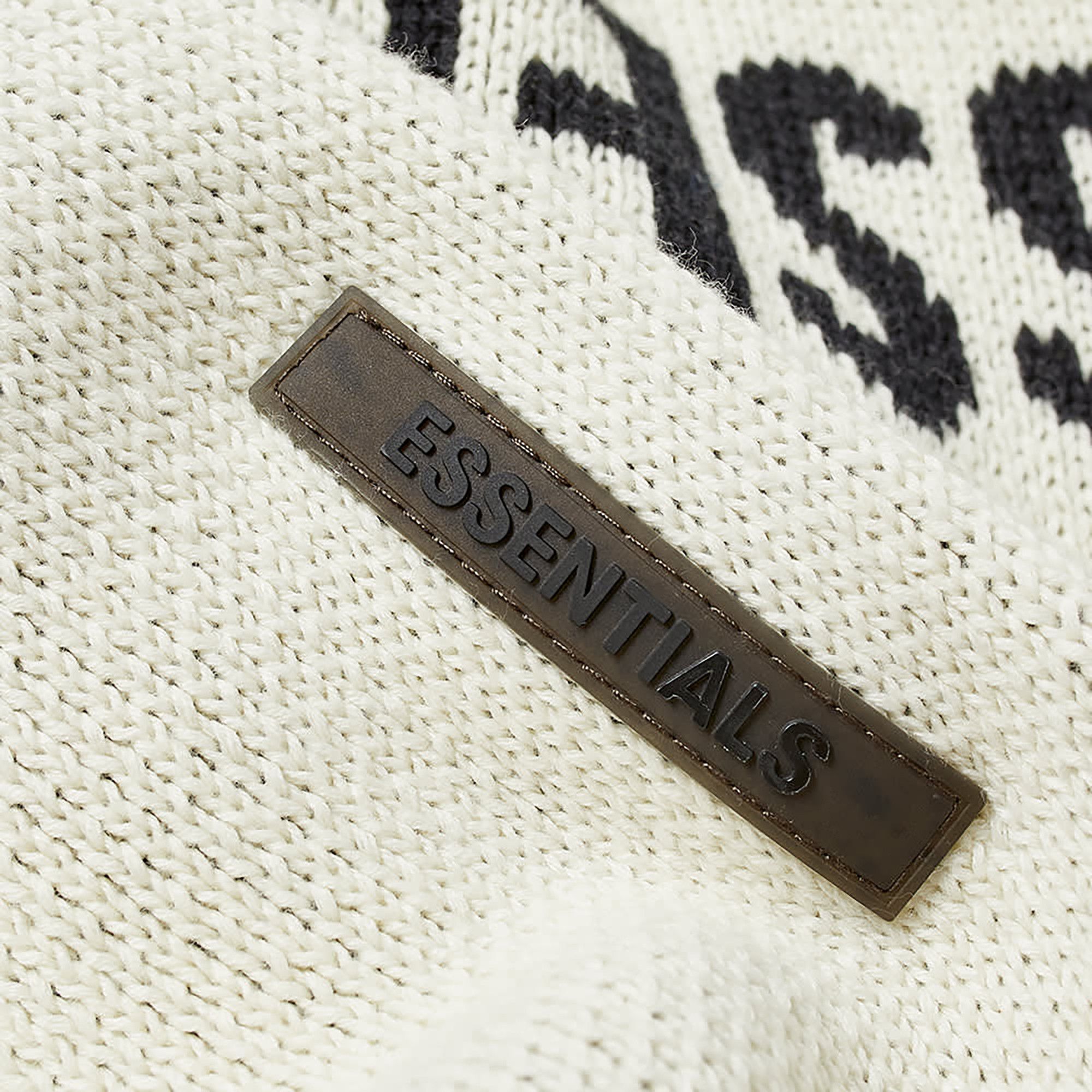 Buy Fear of God Essentials Knit Hoodie 'Buttercream