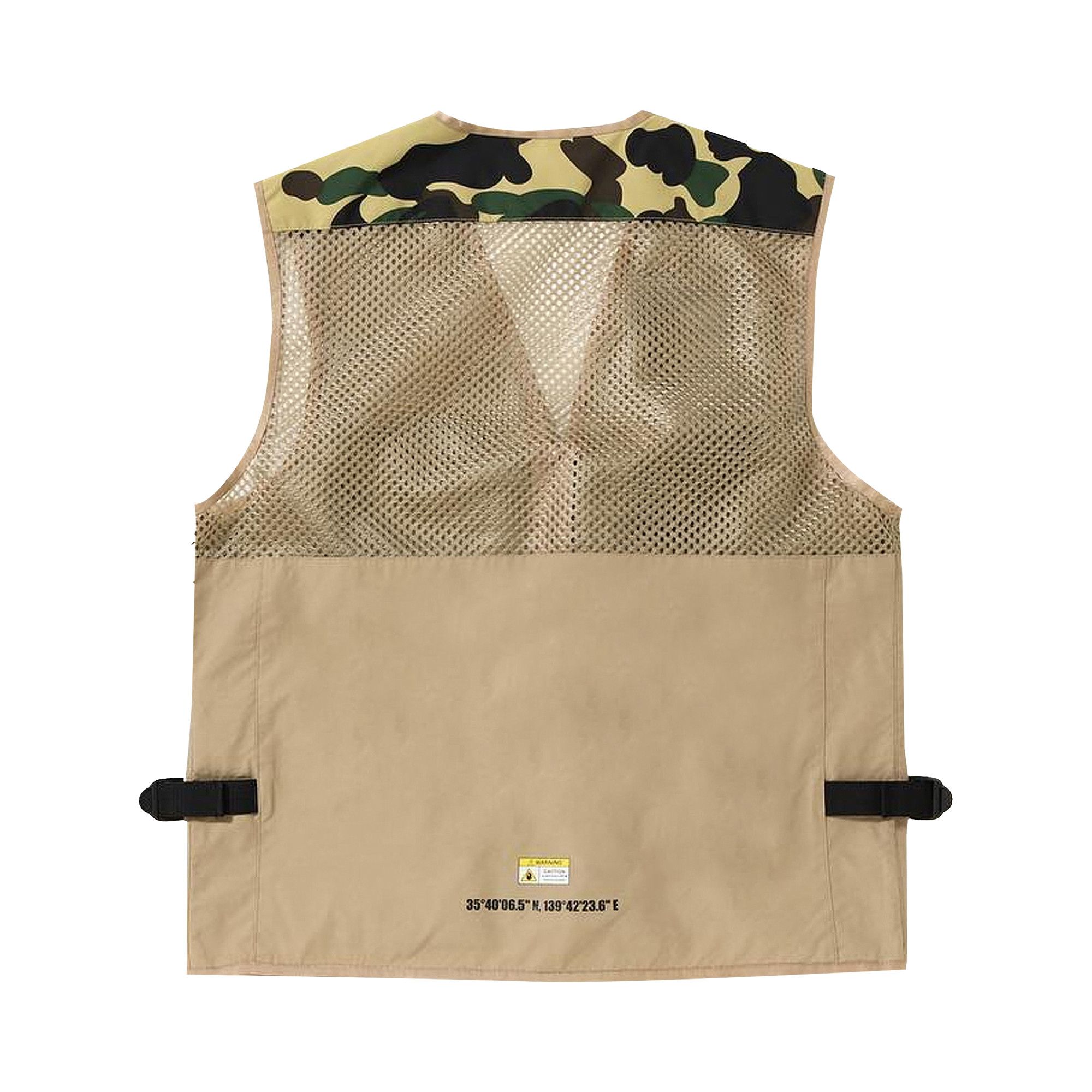 Buy BAPE Utility Vest Black 1F30 182 046 BLACK GOAT UK