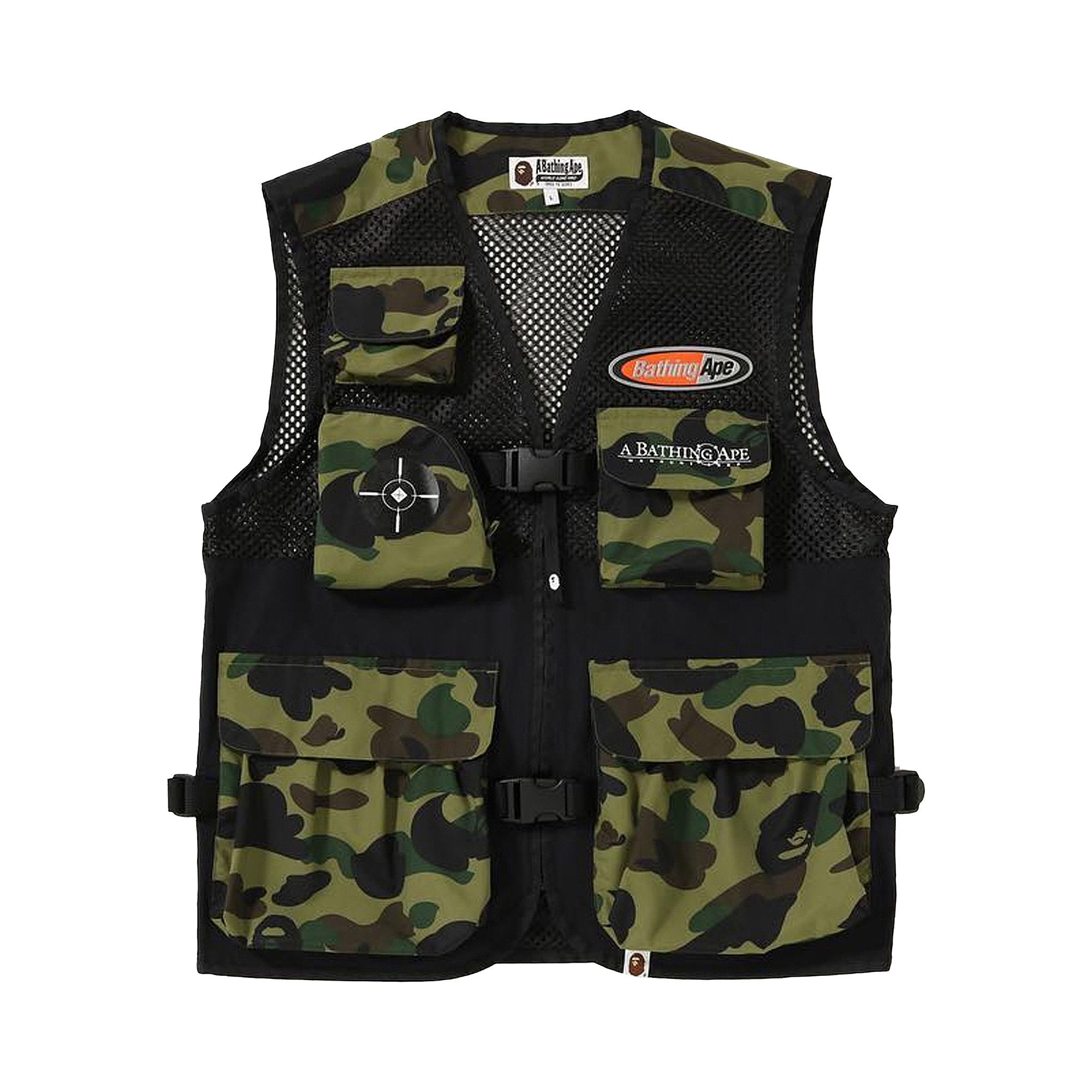 Buy BAPE Utility Vest Black 1F30 182 046 BLACK GOAT