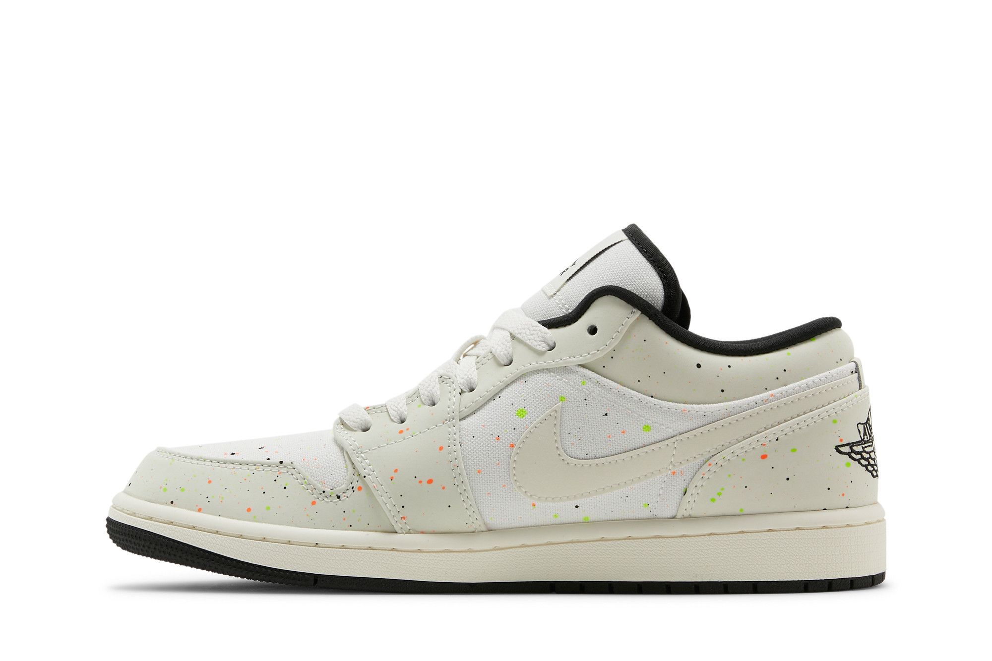 Buy Air Jordan 1 Low Brushstroke Swoosh Paint Splatter DM3528 100 GOAT