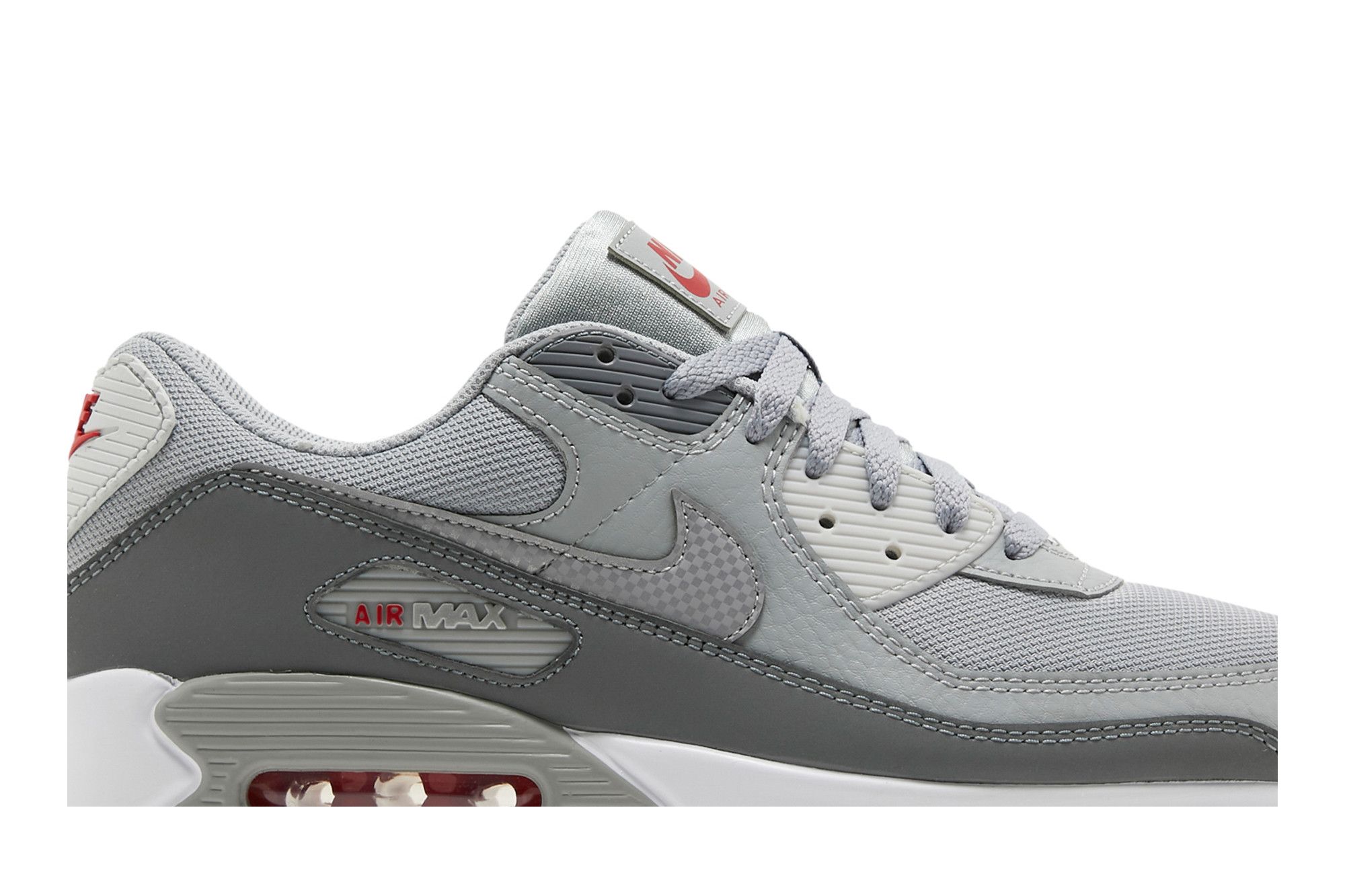 Nike air max gray and red online