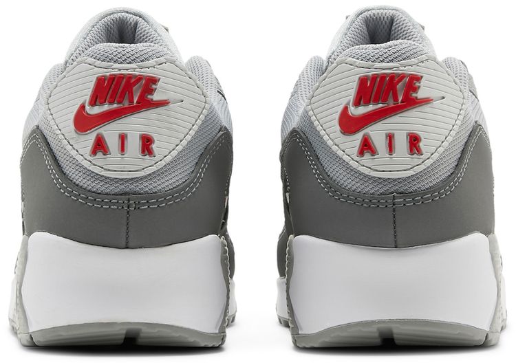 Nike Air Max 90 Light Smoke Grey Red