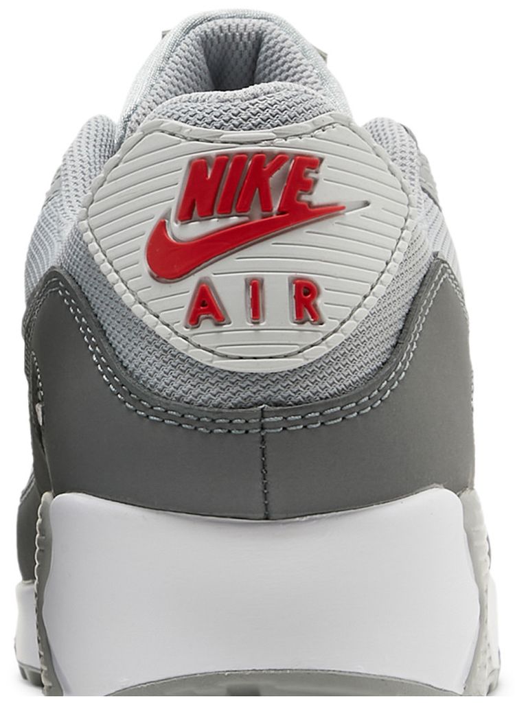 Nike Air Max 90 Light Smoke Grey Red