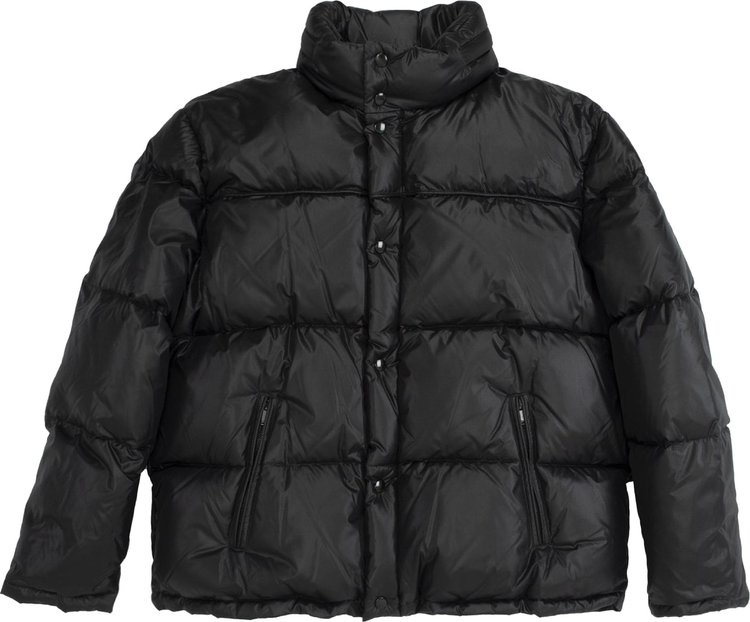 Buy Saint Laurent Puffy Jacket 'Black' - 671966 Y744T 1000 | GOAT
