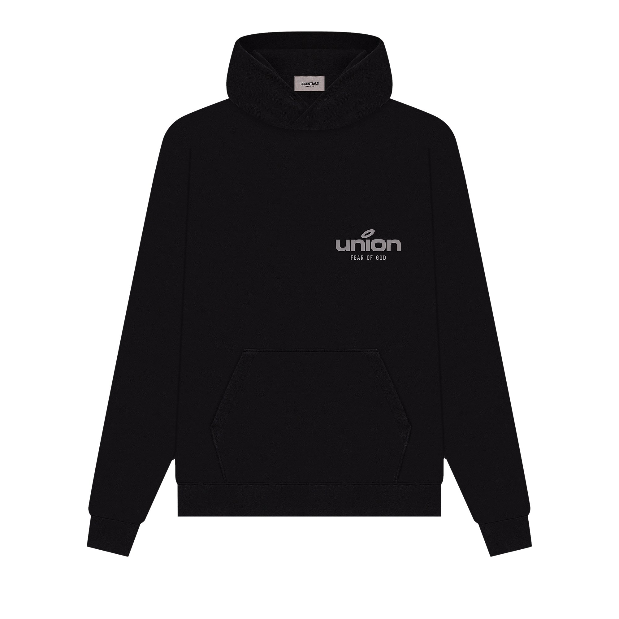 Fear of God Essentials x Union Vintage Pullover Hoodie 'Black'