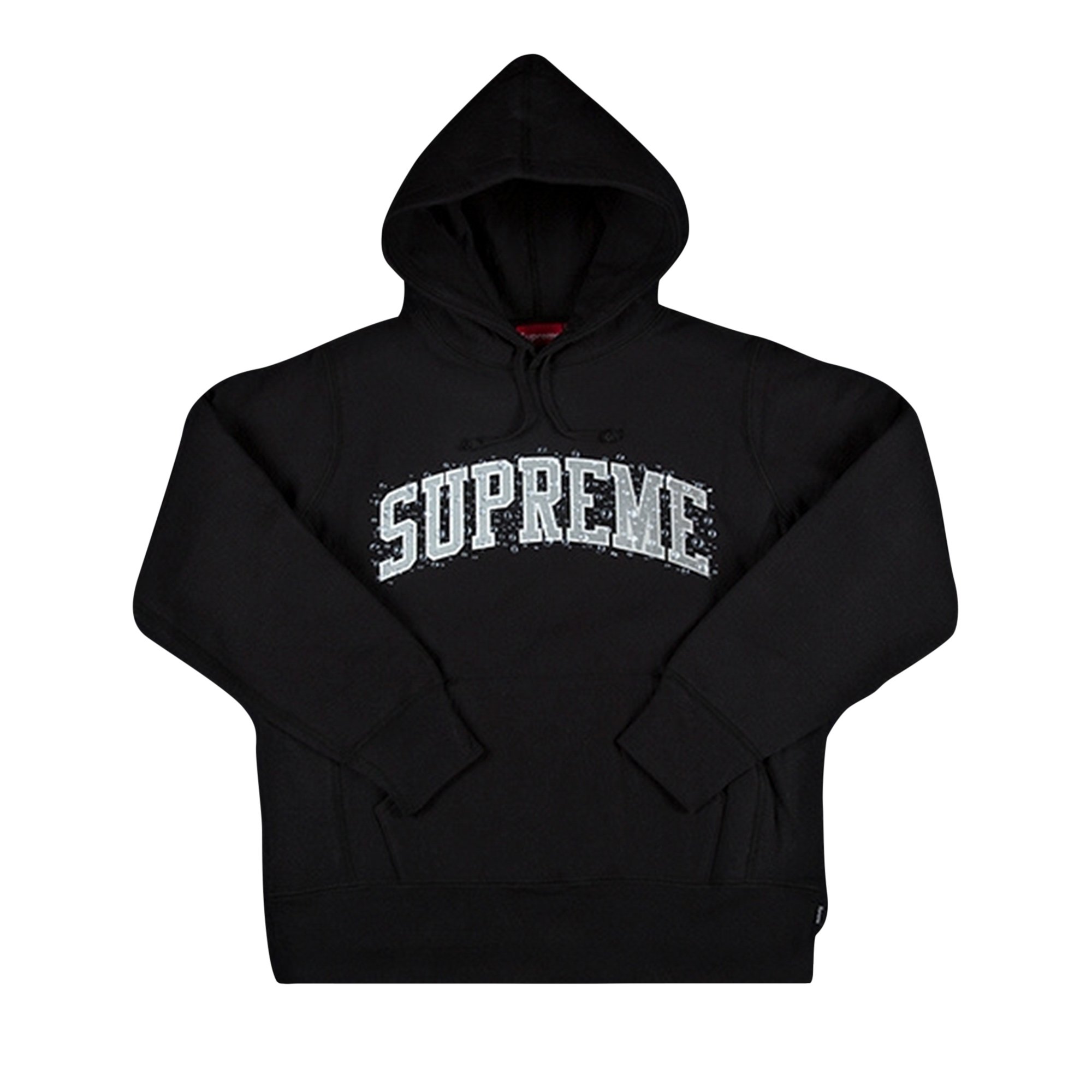 Supreme Water Arc Hooded Sweatshirt 'Black'