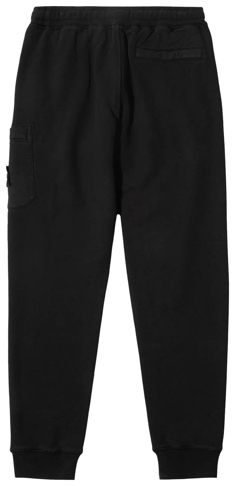Stone Island Garment Dyed Fleece Jogger Black