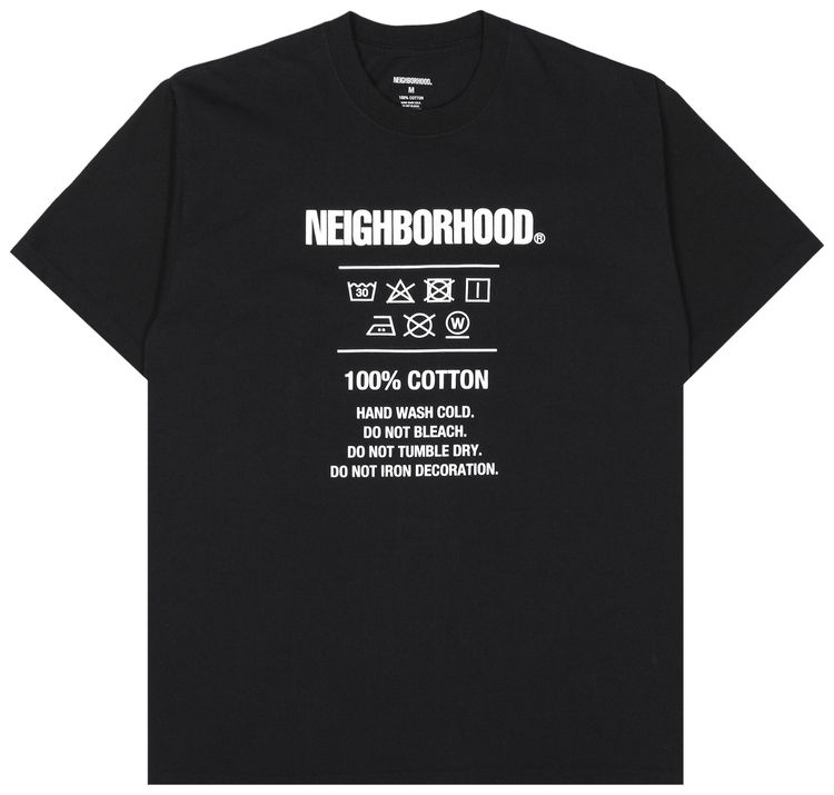 Neighborhood QCC Tee Short Sleeve Black