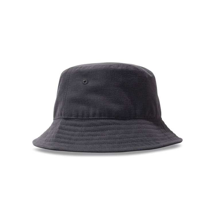 Stussy Stock Bucket Hat Charcoal
