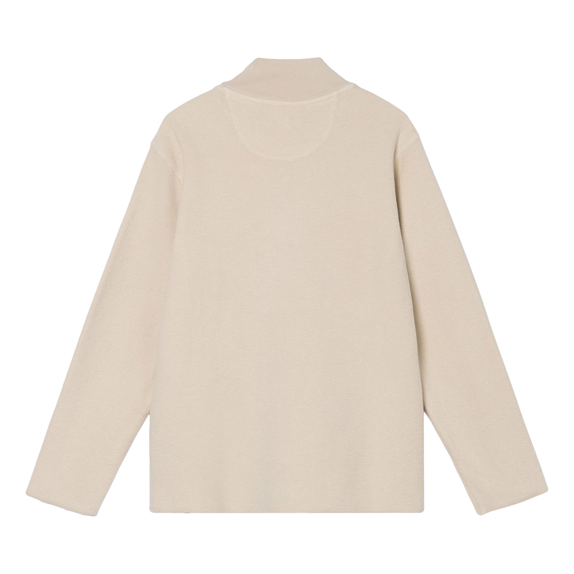 Buy Stussy Gen Mock Neck Fleece 'Natural' - 218125 NATU | GOAT