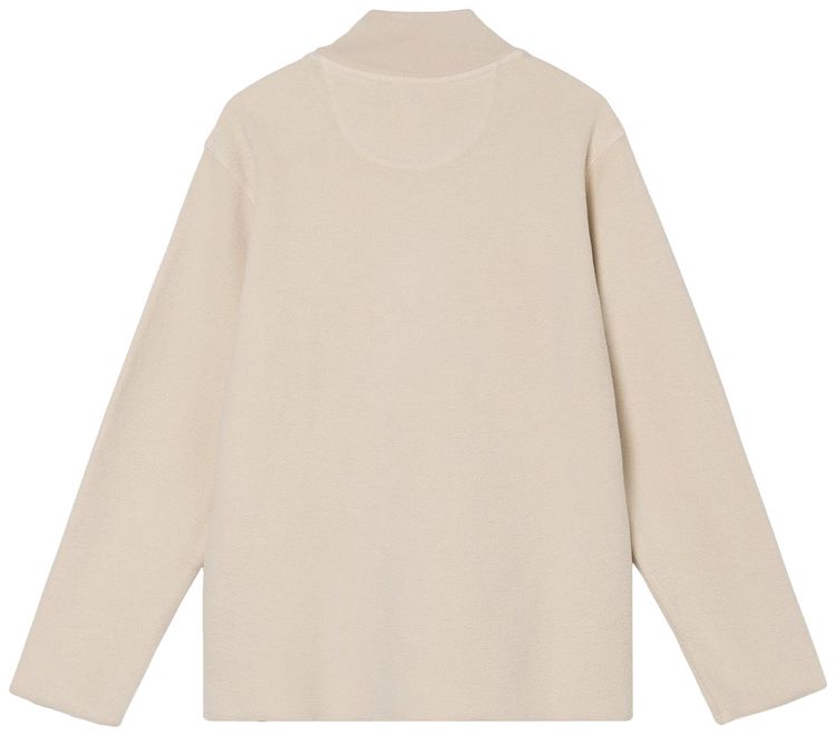 Stussy Gen Mock Neck Fleece Natural