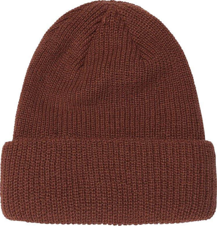 Stussy Basic Cuff Beanie Brick