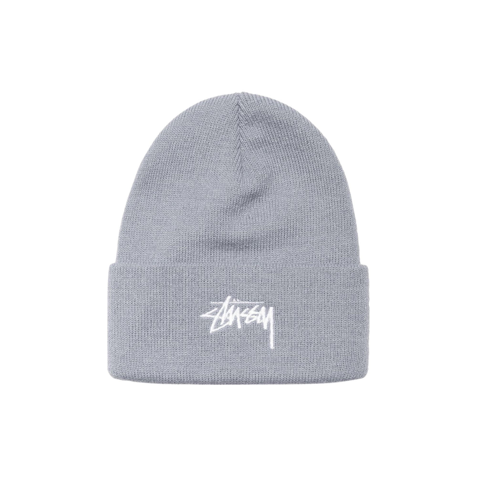 Buy Stussy Stock Cuff Beanie Grey Heather 1321020 GREY GOAT CA