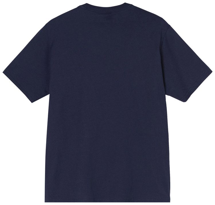 Stussy Happy Flower T Shirt Navy