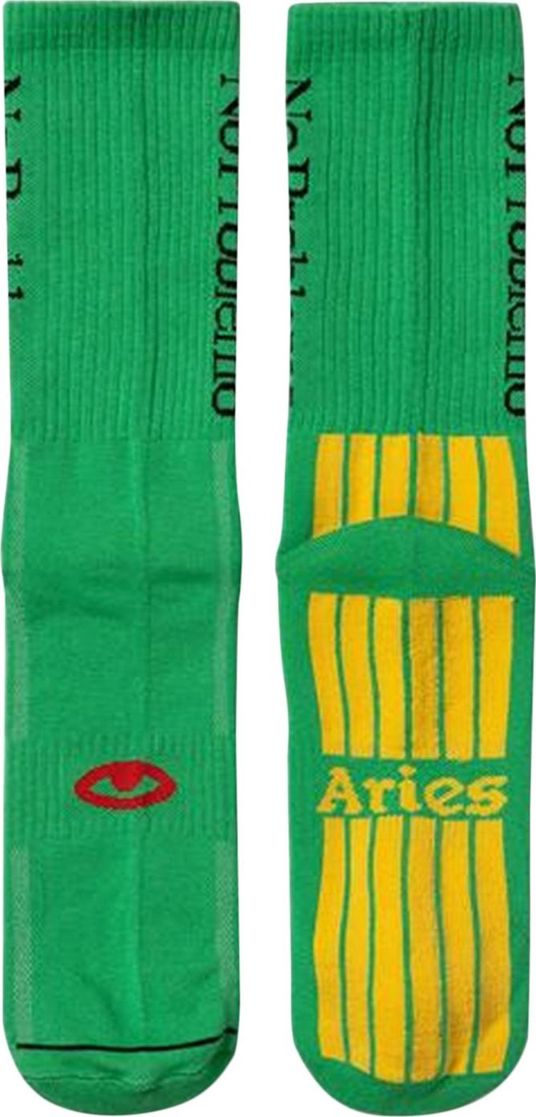 Aries No Problemo Socks Green