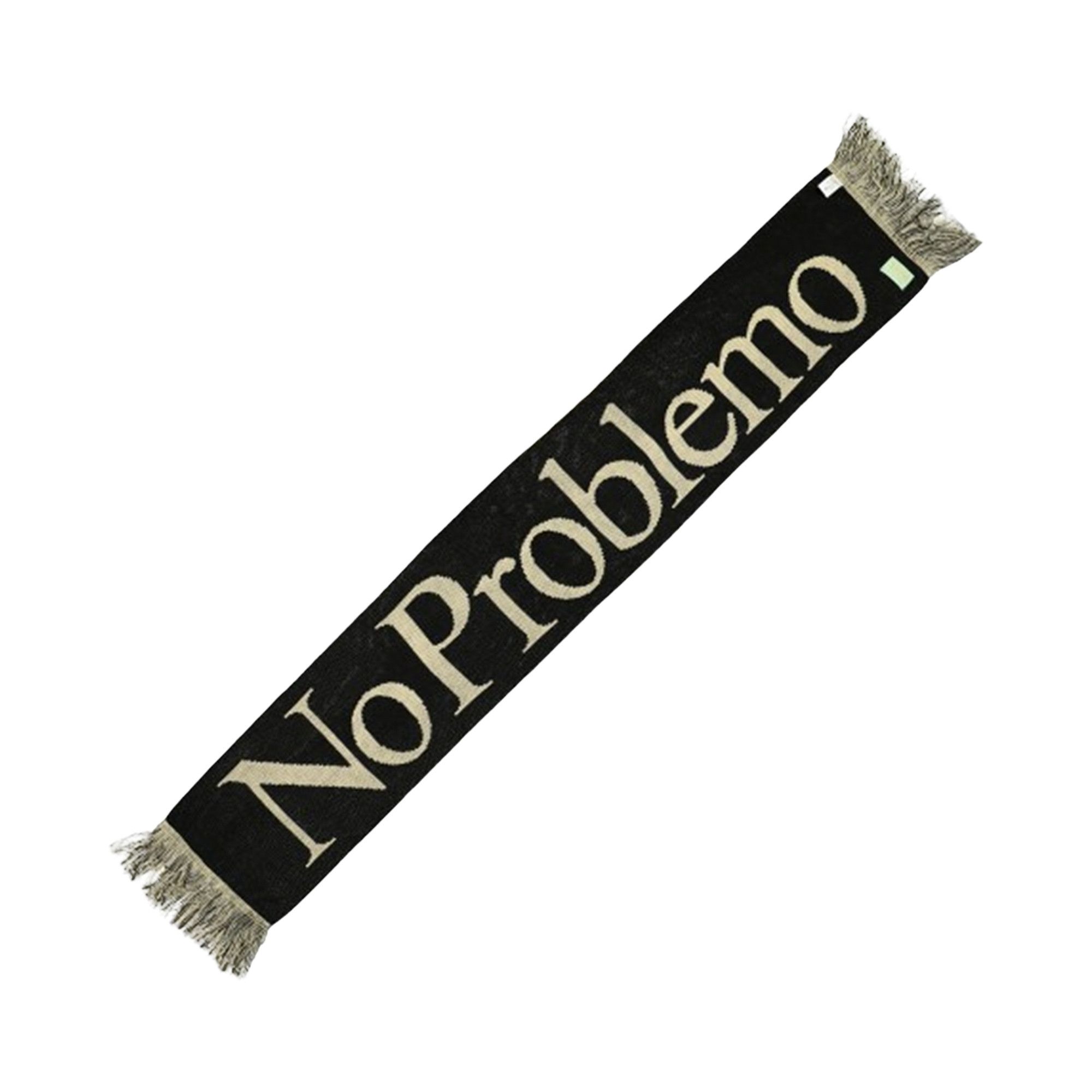 Buy Aries No Problemo Scarf 'Black' - FSAR90008 BLAC | GOAT