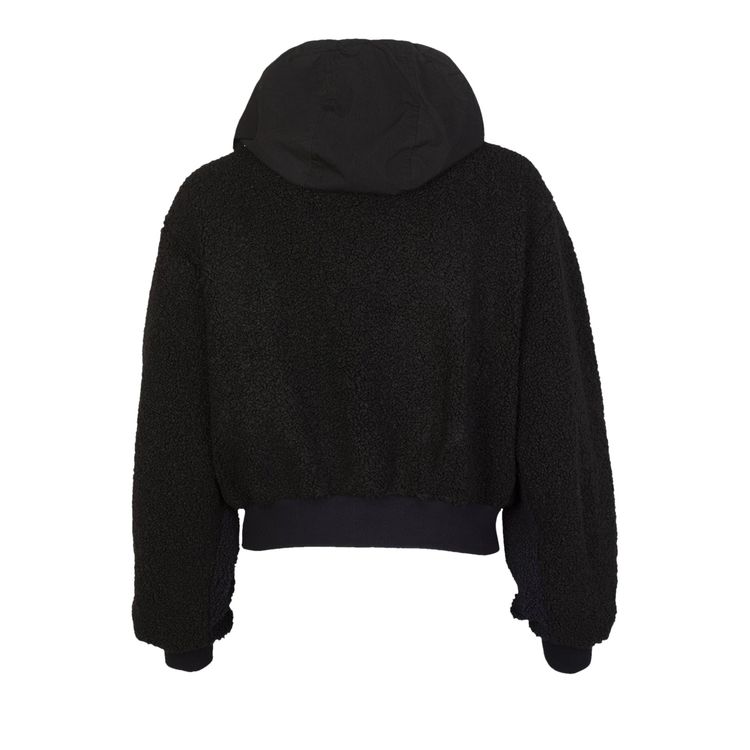JW Anderson JWA Puller Crop Hoodie Navy