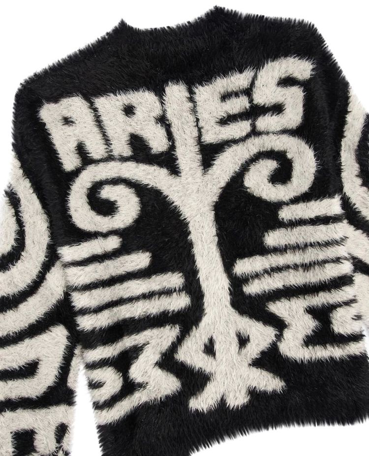 Aries Bodypaint Knit BlackBeige