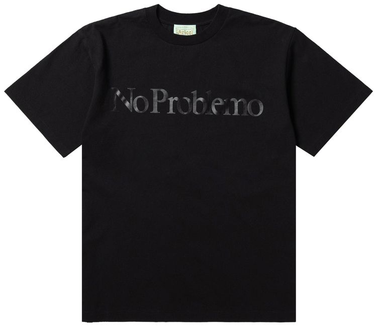 Aries No Problemo Short Sleeve Tee Black