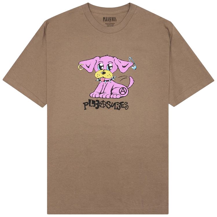 Pleasures Ruff T Shirt Safari Green