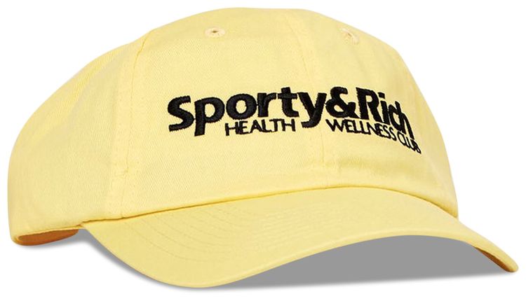 Sporty  Rich Wellness Club LA Hat Banana Cream
