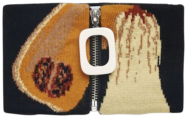 JW Anderson JWA Veggie Fruit Neckband Black