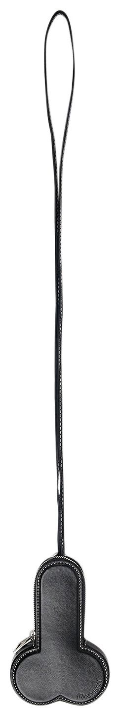 JW Anderson Penis Coin Purse Black