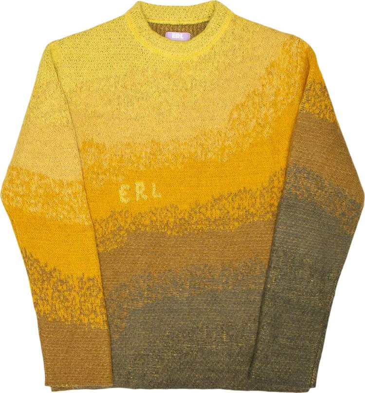 ERL Bowy Sweater Knit 'Yellow'