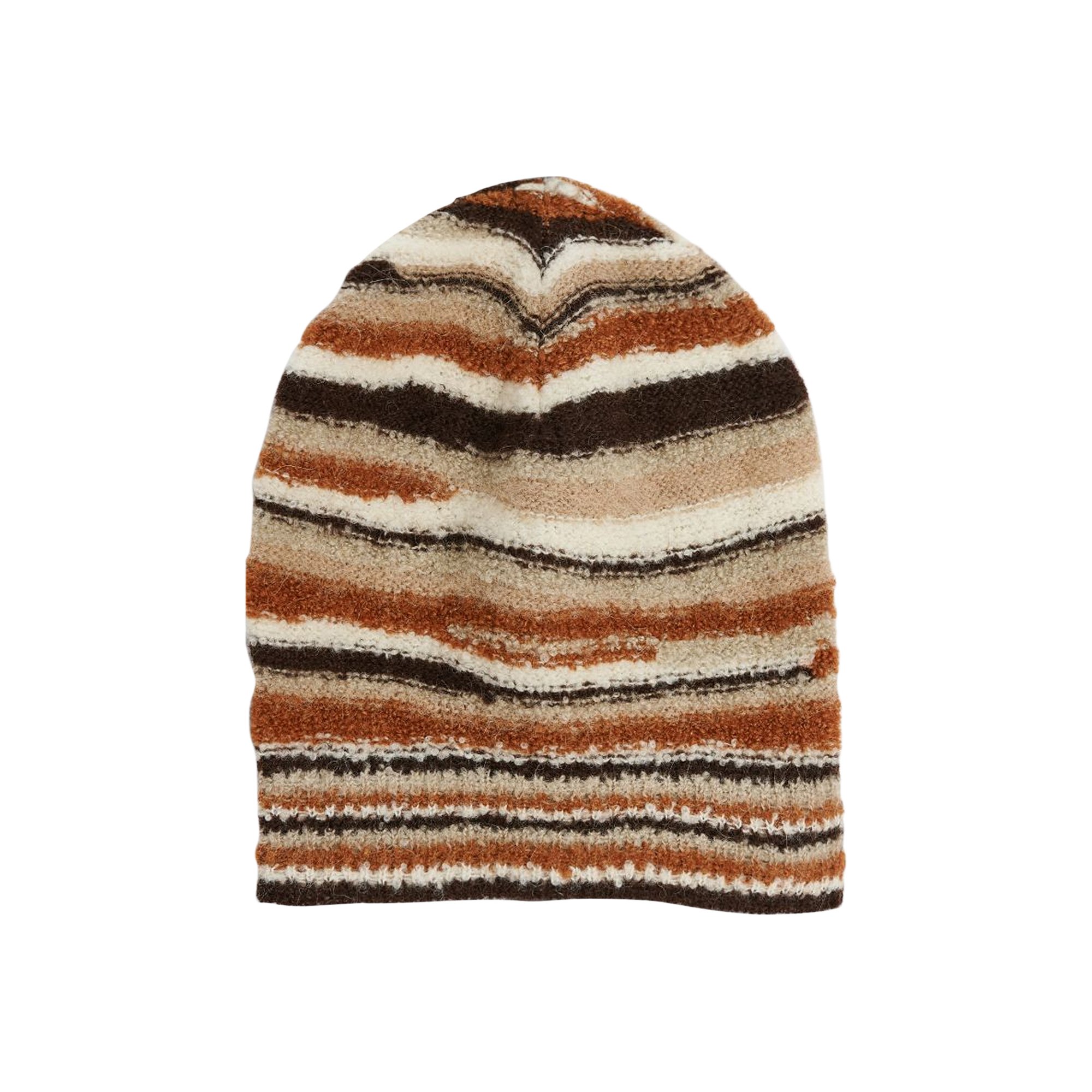 Buy ERL Knit Beanie 'Brown' - ERL03K005 BROW | GOAT