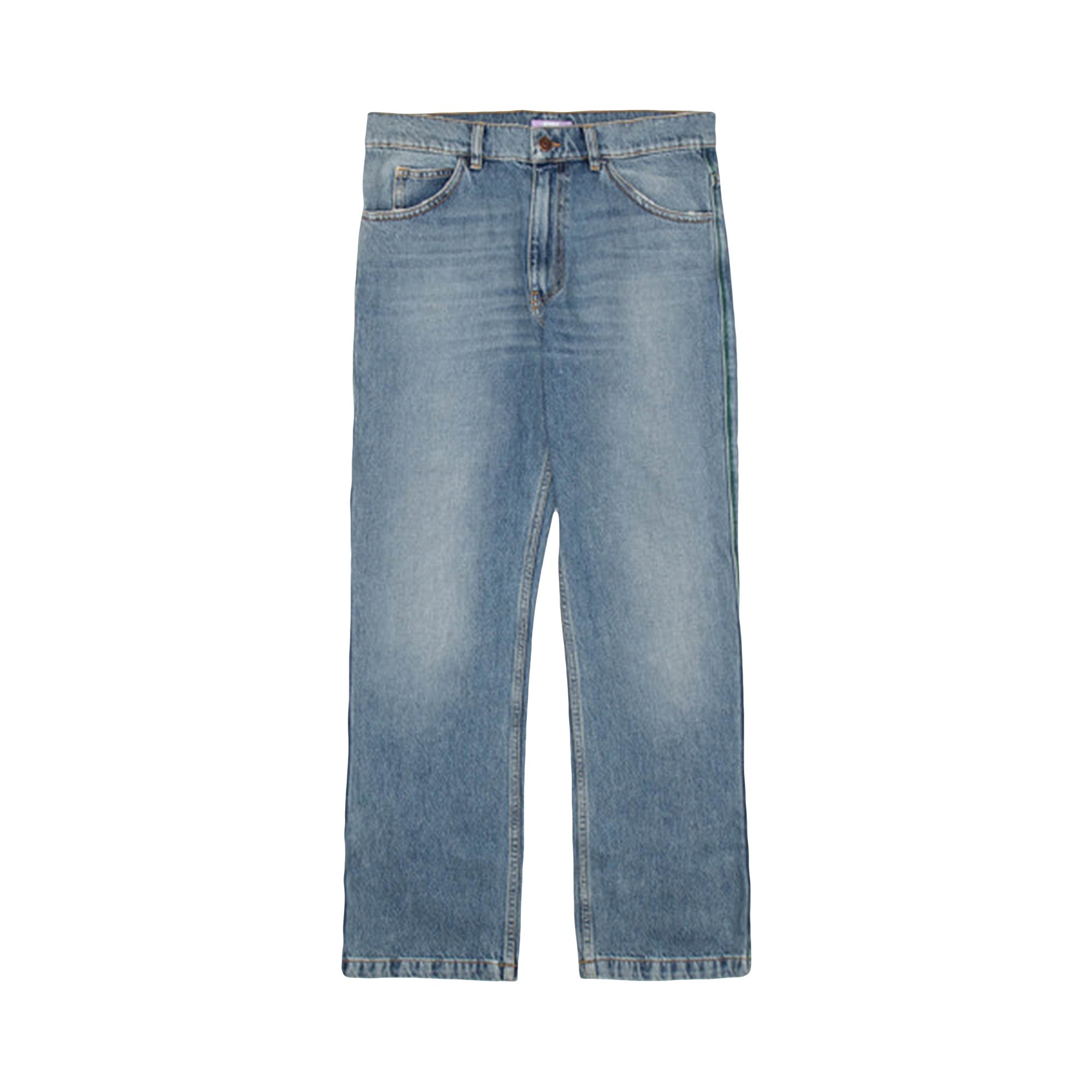 Buy ERL Denim Woven Pants 'Blue' - ERL03P004 BLUE | GOAT