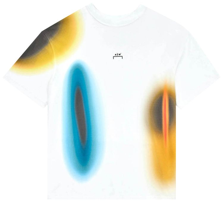 A Cold Wall Hypergraphic Short Sleeve T Shirt Violet