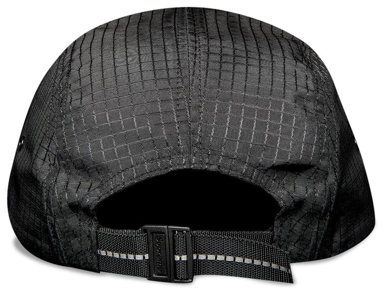 Supreme Camo Ripstop Camp Cap Black