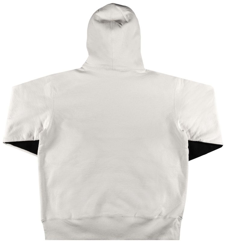 Supreme S Logo Split Hooded Sweatshirt Black