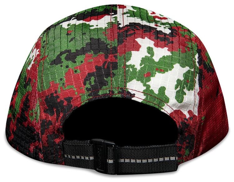 Supreme Camo Ripstop Camp Cap Red Camo