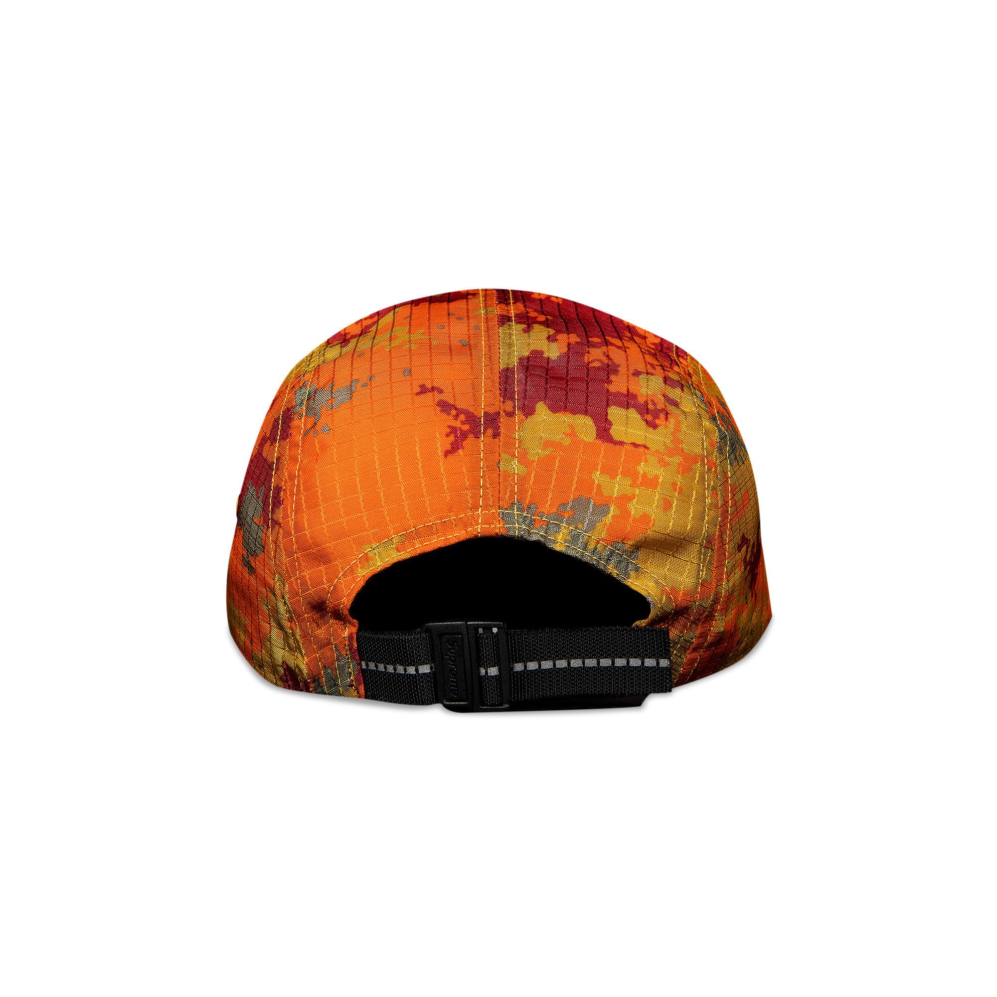 Buy Supreme Camo Ripstop Camp Cap 'Orange Camo' - FW21H83 ORANGE