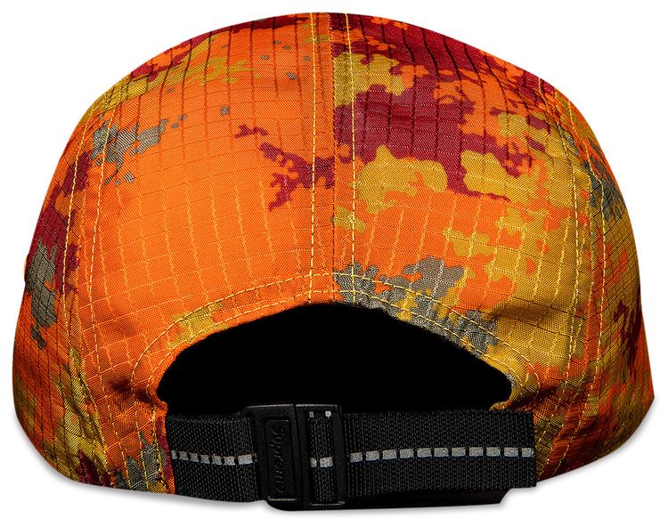 Supreme Camo Ripstop Camp Cap Orange Camo