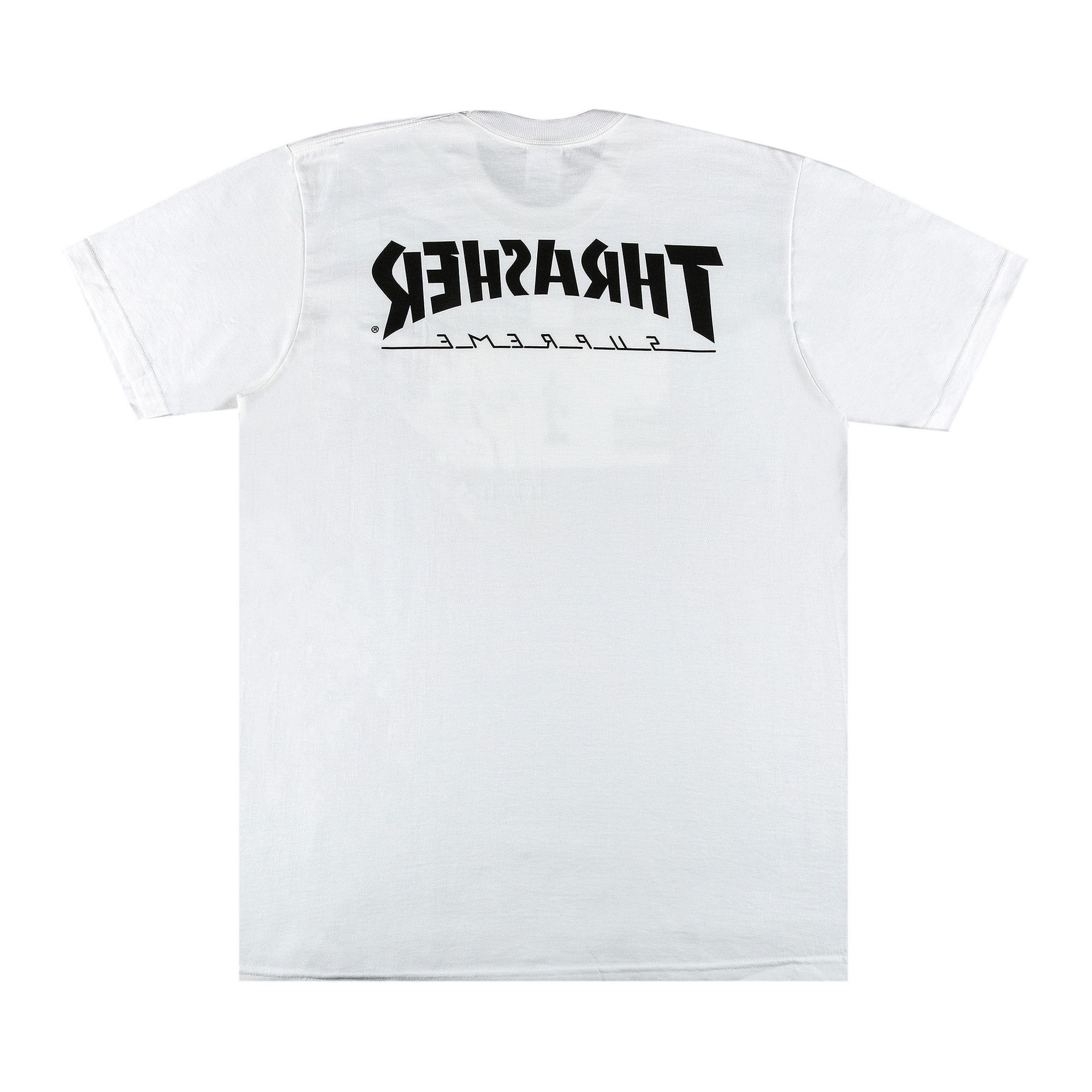 Buy Supreme x Thrasher Game Tee 'White' - FW21T12 WHITE | GOAT