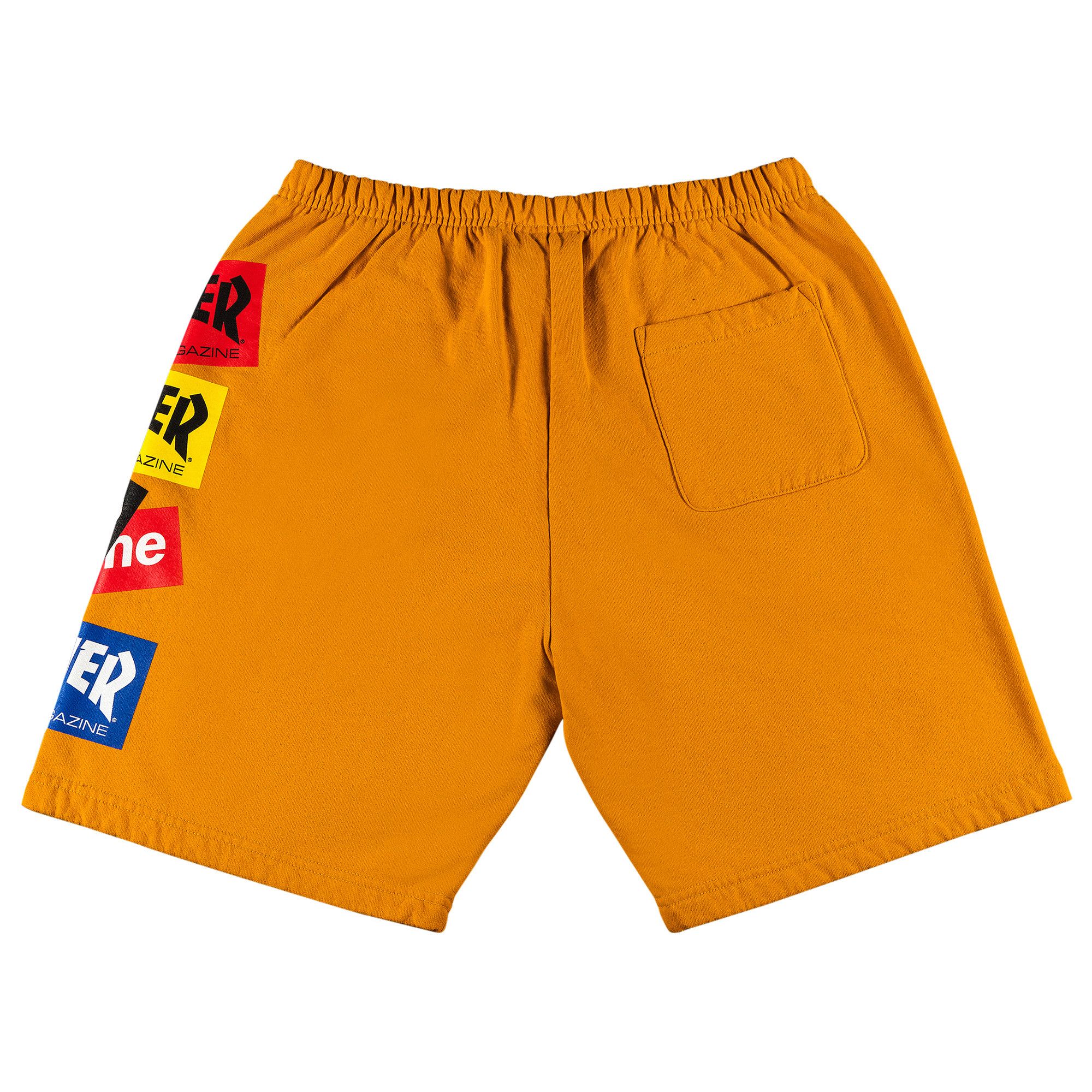 Buy Supreme x Thrasher Multi Logo Sweatshort 'Gold' - FW21SH4 GOLD