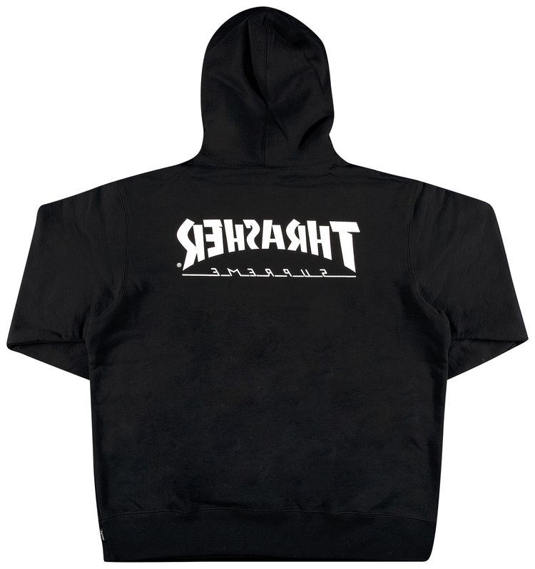 Supreme x Thrasher Hooded Sweatshirt Black