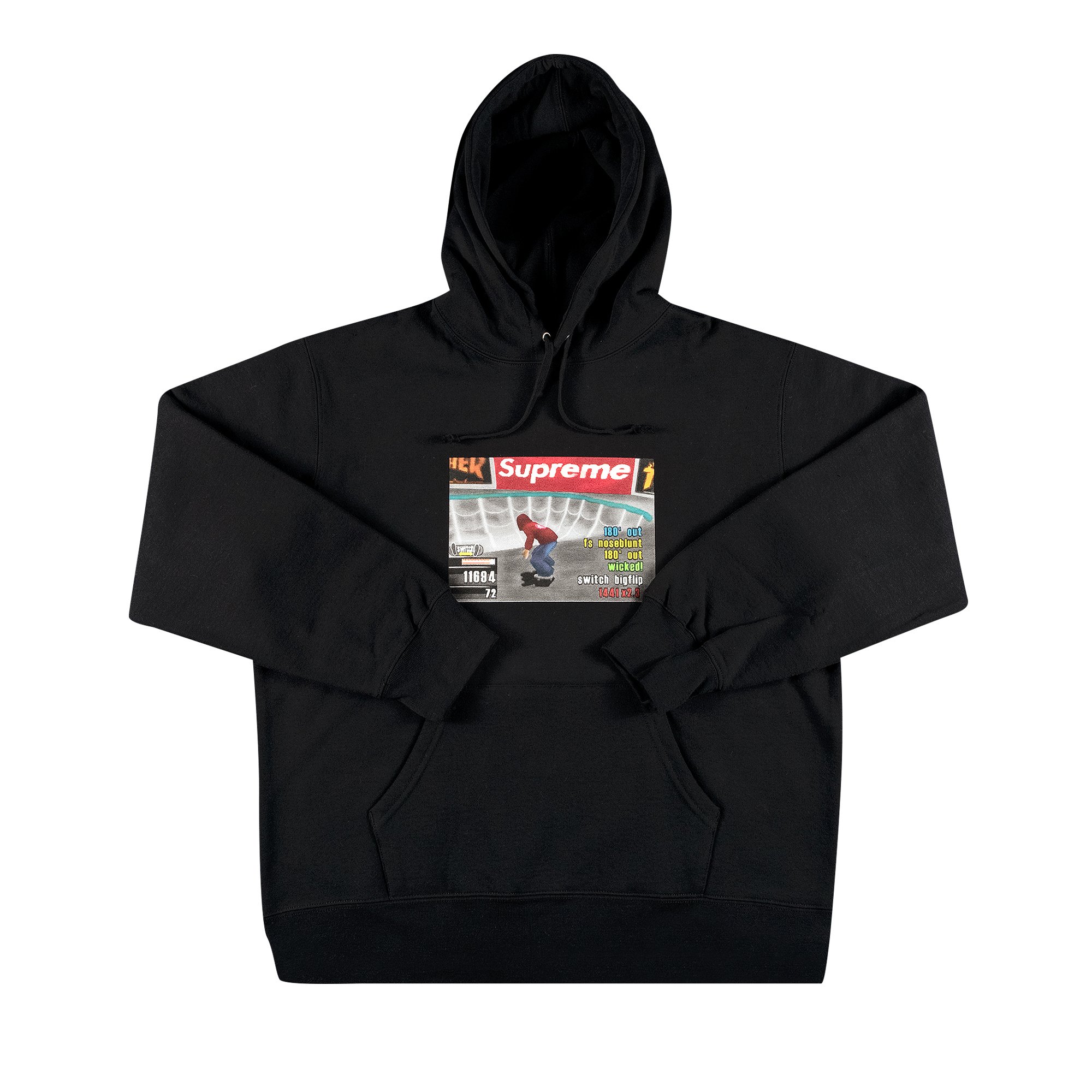 Buy Supreme x Thrasher Hooded Sweatshirt 'Black' - FW21SW98 BLACK