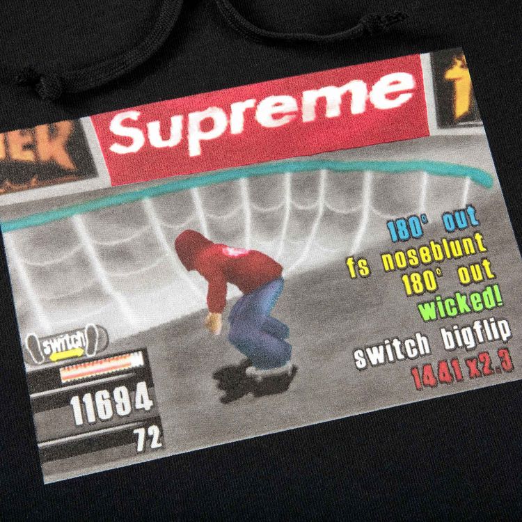 Supreme x Thrasher Hooded Sweatshirt Black